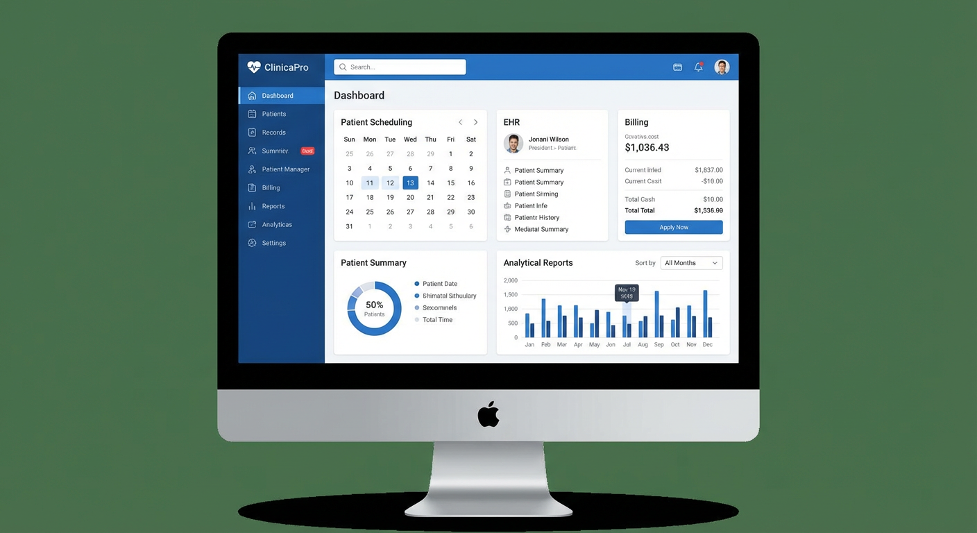 Sistema de Gestão Clínica